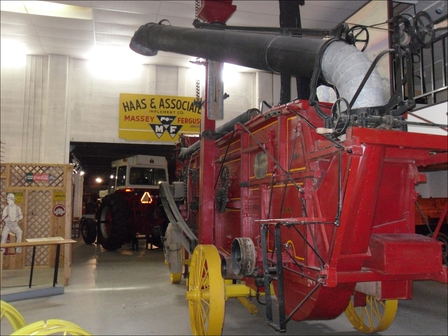 Fort Benton, MT Agriculture Museum-various farm machinery